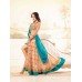 4605 BLUE AND PEACH MAISHA DESIGNER WEDDING WEAR ANARKALI DRESS